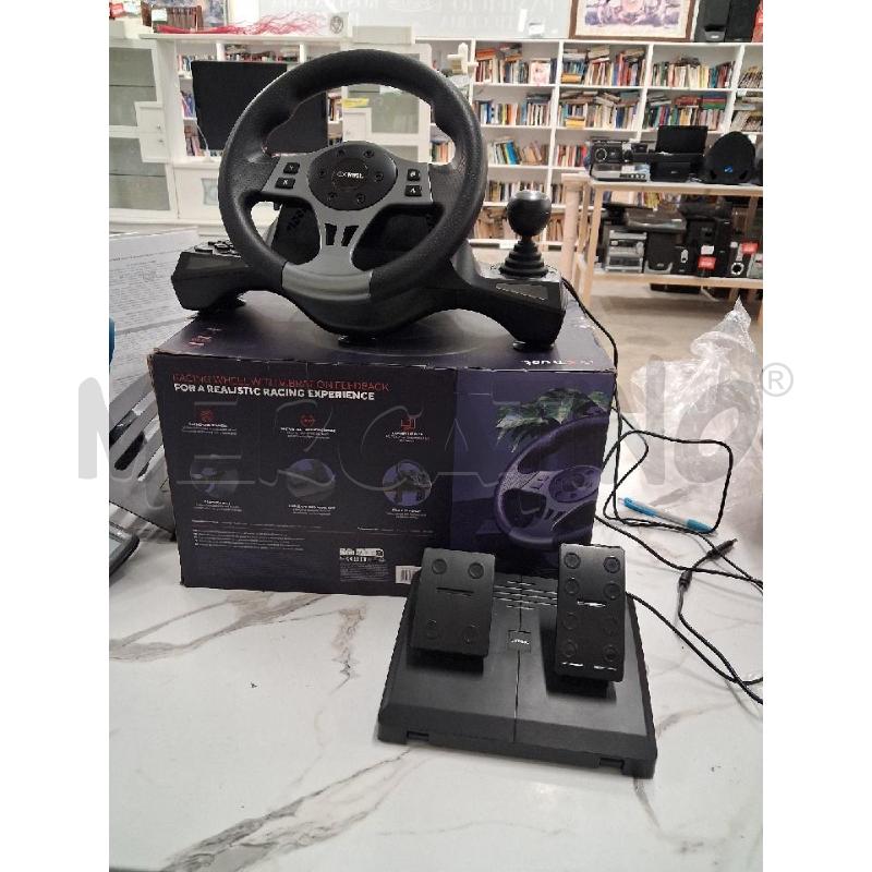 GIOCO PC STERZO + PEDALIERA MOVI GAMING  | Mercatino dell'Usato San giorgio del sannio 1