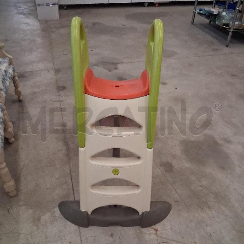 GIOCO SCIVOLO SMOBY VERDE ROSSO PANNA  | Mercatino dell'Usato San giorgio del sannio 2