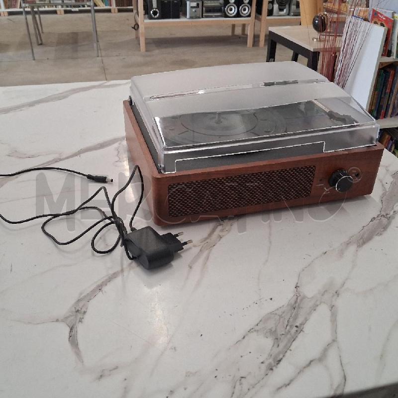 GIRADISCHI MA94 MULTIPLAYER MARRONE EFFETTO LEGNO | Mercatino dell'Usato San giorgio del sannio 1