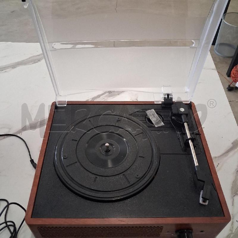 GIRADISCHI MA94 MULTIPLAYER MARRONE EFFETTO LEGNO | Mercatino dell'Usato San giorgio del sannio 2