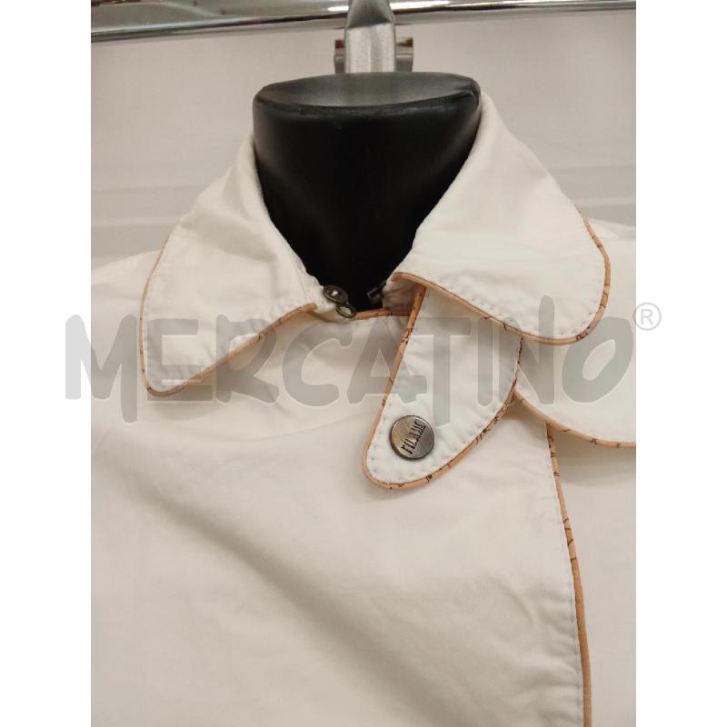 GIUBBINO DONNA BIANCO INS MARRONE PRIMA CLASSE | Mercatino dell'Usato San giorgio del sannio 2