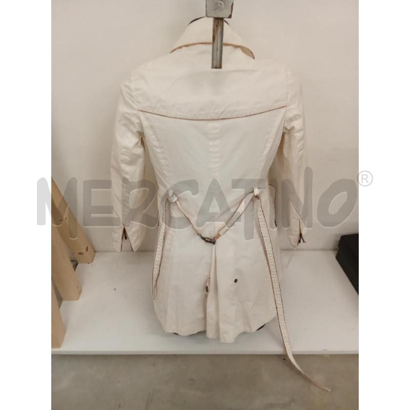 GIUBBINO DONNA BIANCO INS MARRONE PRIMA CLASSE | Mercatino dell'Usato San giorgio del sannio 5
