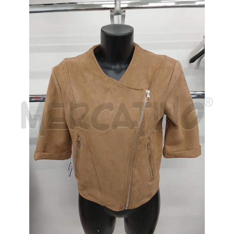 GIUBBINO DONNA CAMOSCIO MARRONE SH COLLECTION  | Mercatino dell'Usato San giorgio del sannio 1