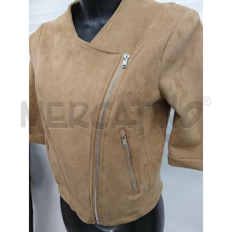 GIUBBINO DONNA CAMOSCIO MARRONE SH COLLECTION  | Mercatino dell'Usato San giorgio del sannio 2