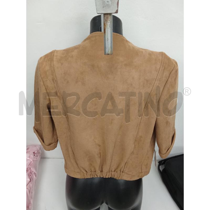 GIUBBINO DONNA CAMOSCIO MARRONE SH COLLECTION  | Mercatino dell'Usato San giorgio del sannio 4