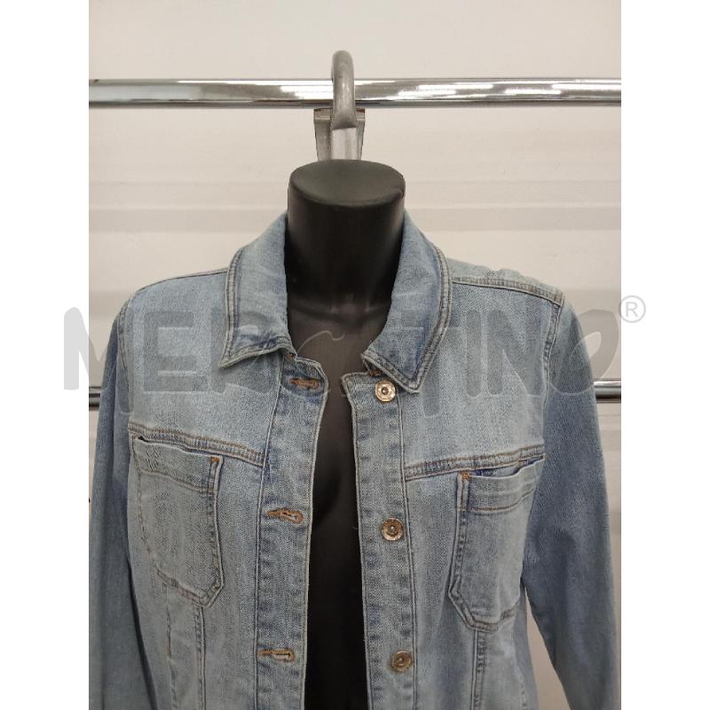 GIUBBINO DONNA DI JEANS LAVAGGIO CHIARO  | Mercatino dell'Usato San giorgio del sannio 1