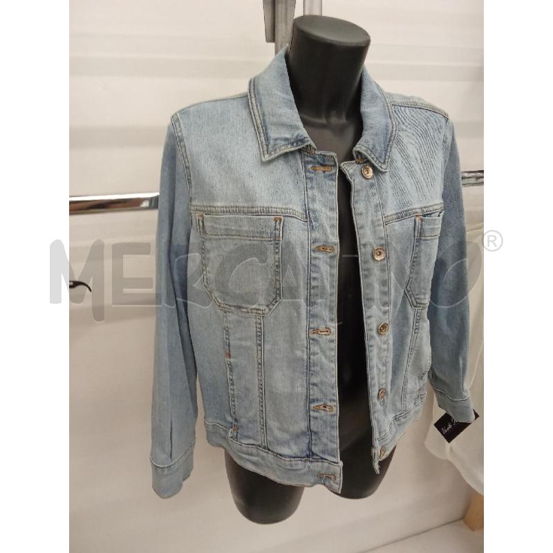 GIUBBINO DONNA DI JEANS LAVAGGIO CHIARO  | Mercatino dell'Usato San giorgio del sannio 2