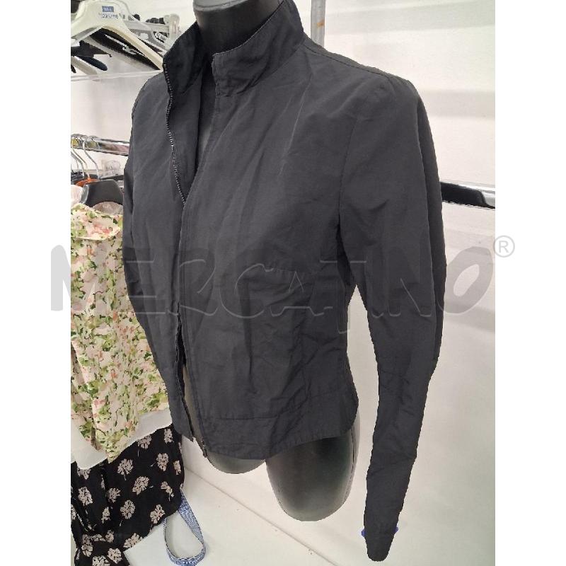 GIUBBINO DONNA NERO CROP SISLEY  | Mercatino dell'Usato San giorgio del sannio 3