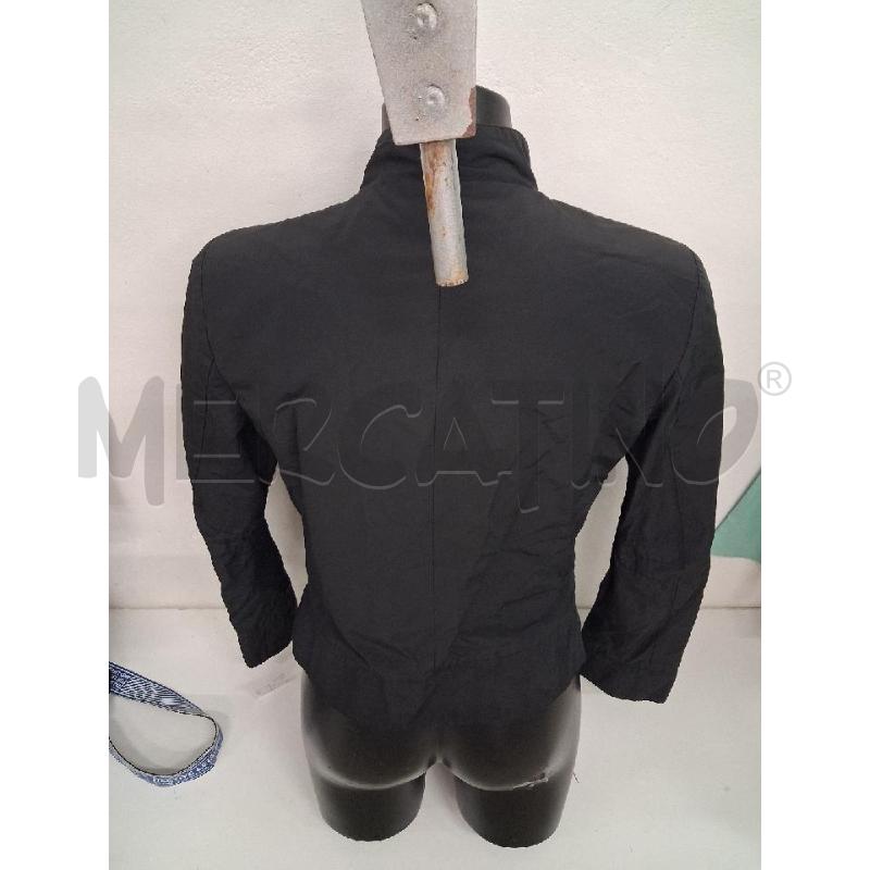 GIUBBINO DONNA NERO CROP SISLEY  | Mercatino dell'Usato San giorgio del sannio 4