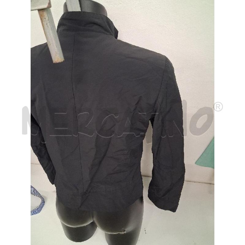GIUBBINO DONNA NERO CROP SISLEY  | Mercatino dell'Usato San giorgio del sannio 5