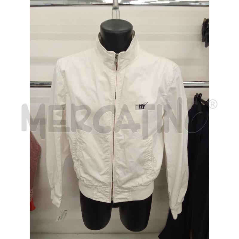 GIUBBINO UOMO BIANCO HENRY COTTONS | Mercatino dell'Usato San giorgio del sannio 1