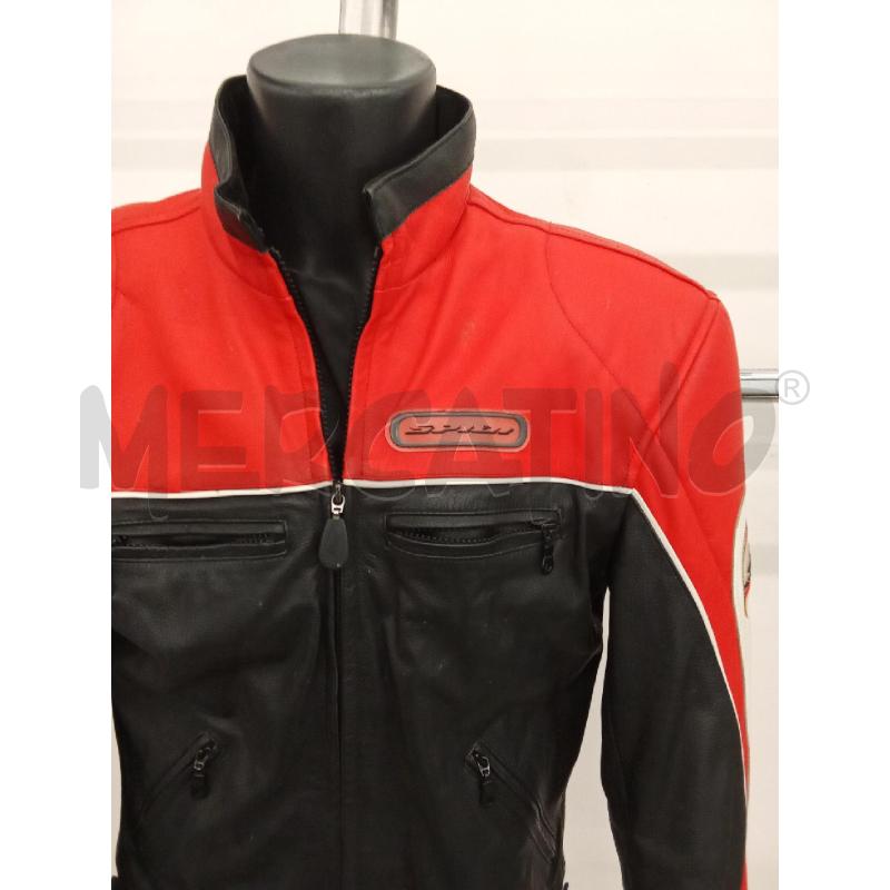 GIUBBINO UOMO MOTO NERO INS BIANCHI ROSSI MOTOR SPORT  | Mercatino dell'Usato San giorgio del sannio 3