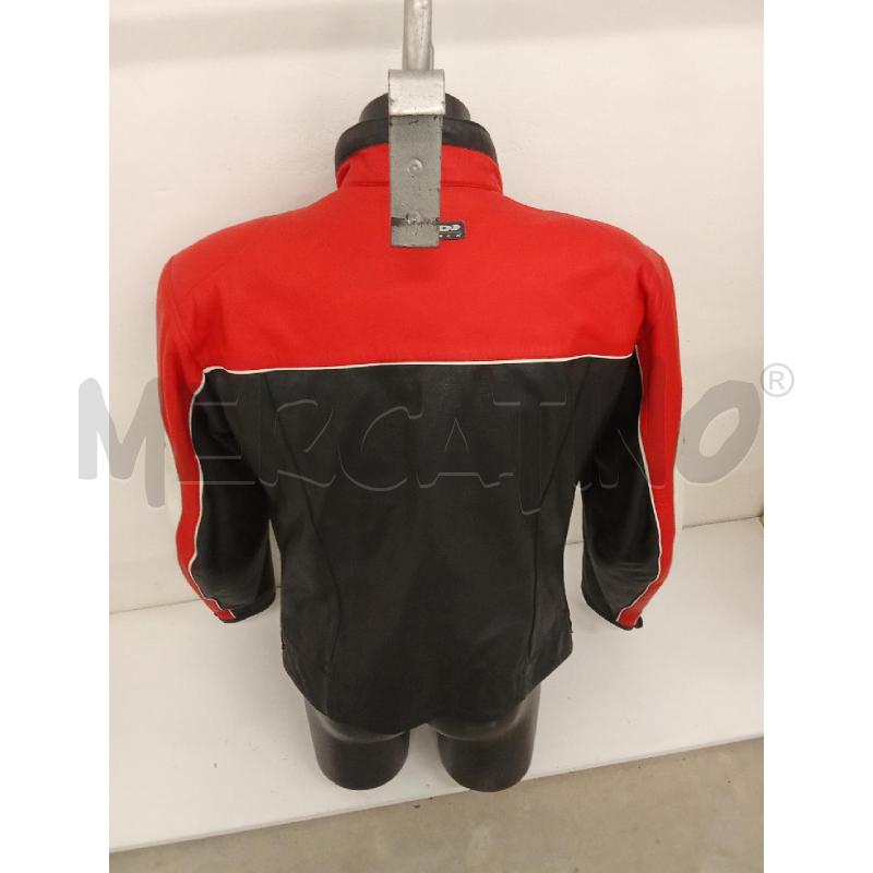 GIUBBINO UOMO MOTO NERO INS BIANCHI ROSSI MOTOR SPORT  | Mercatino dell'Usato San giorgio del sannio 5