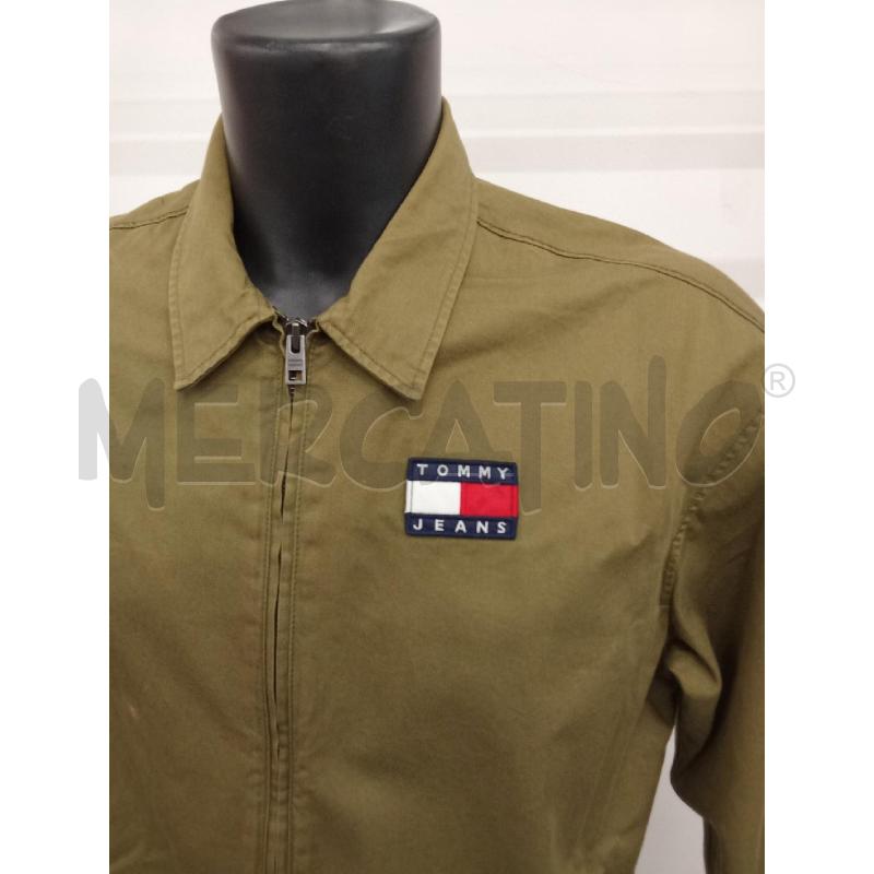 GIUBBOTTO UOMO BOMBER VERDE MILITARE TOMMY JEANS M | Mercatino dell'Usato San giorgio del sannio 2