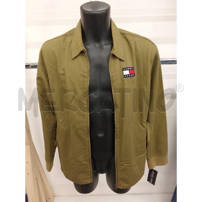 GIUBBOTTO UOMO BOMBER VERDE MILITARE TOMMY JEANS M | Mercatino dell'Usato San giorgio del sannio 4