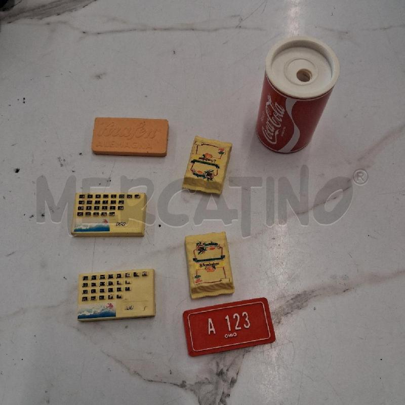 GOMME CANCELLARE MULINO BIANCO KRAFEN COCACOLA | Mercatino dell'Usato San giorgio del sannio 1