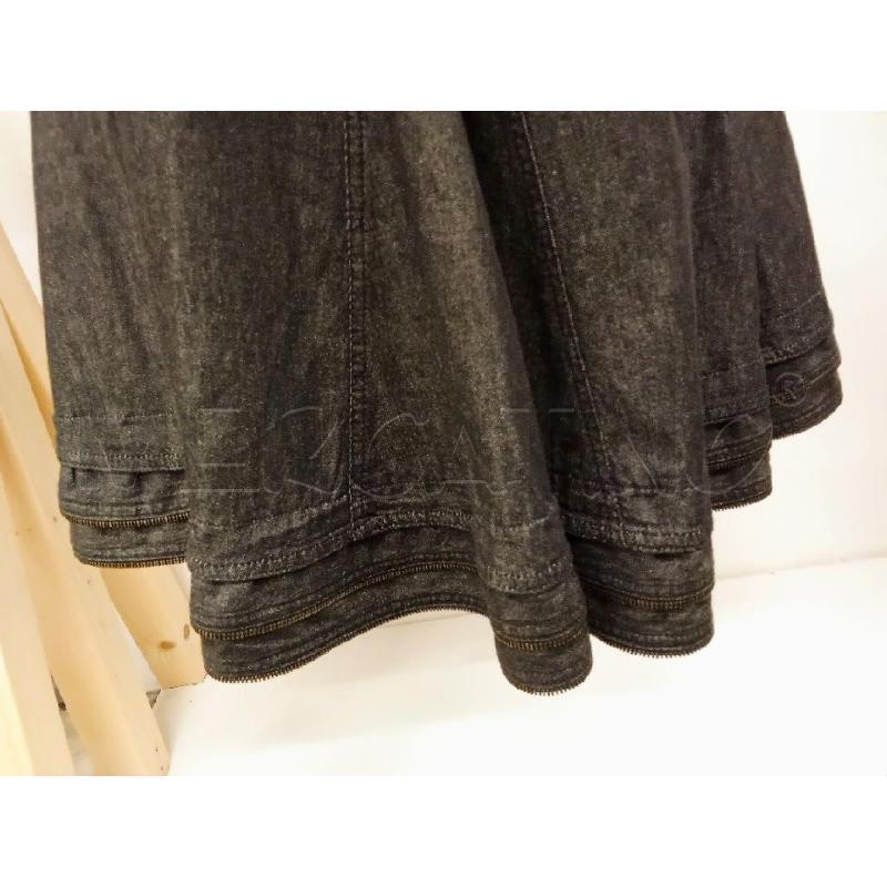 GONNA DI JEANS MOSCHINO GRIGIA CON DET.ZIP | Mercatino dell'Usato San giorgio del sannio 5