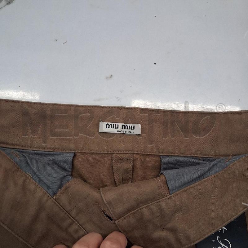 GONNA MARRONE CON ZIP RETRO E DAVANTI  | Mercatino dell'Usato San giorgio del sannio 5