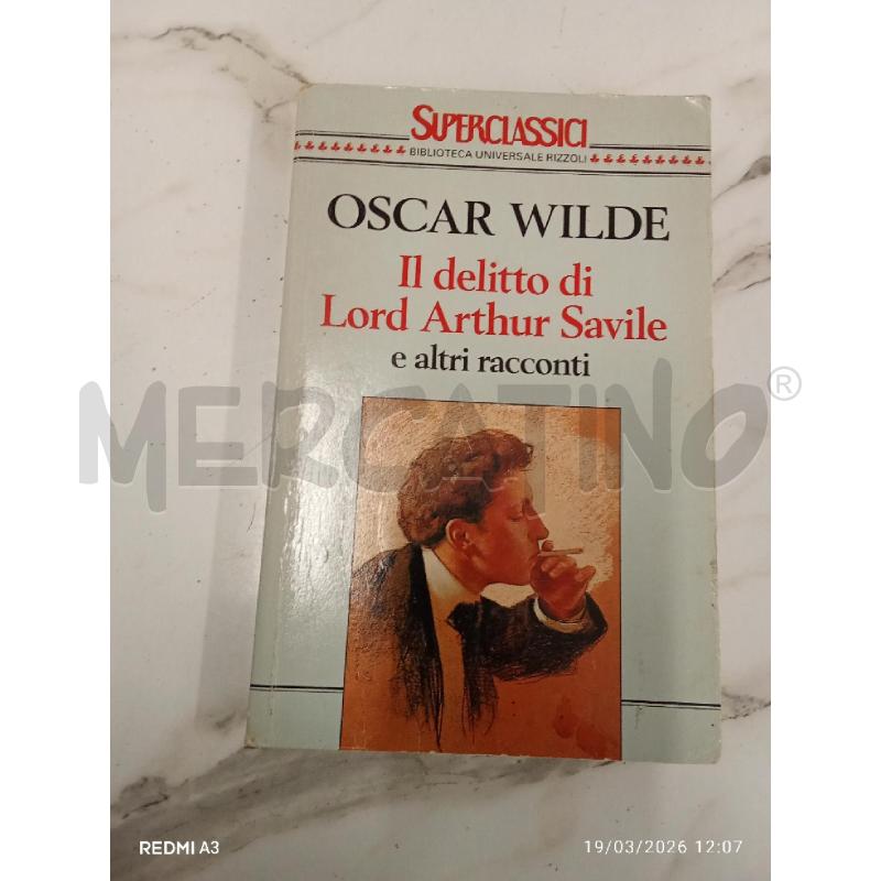IL DELITTO DI LORD ARTHUR SAVILE  | Mercatino dell'Usato San giorgio del sannio 1
