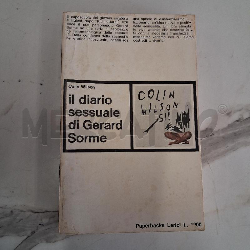 IL DIARIO SESSUALE DI GERARD SORME | Mercatino dell'Usato San giorgio del sannio 1