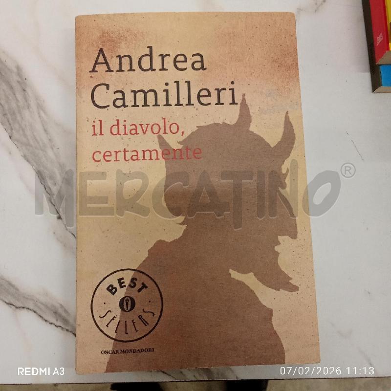 IL DIAVOLO CERTAMENTE CAMILLERI  | Mercatino dell'Usato San giorgio del sannio 1