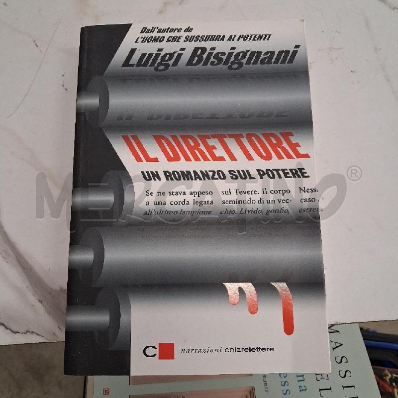 IL DIRETTORE BISIGNANI UN ROMANZO SUL POTERE  | Mercatino dell'Usato San giorgio del sannio 1