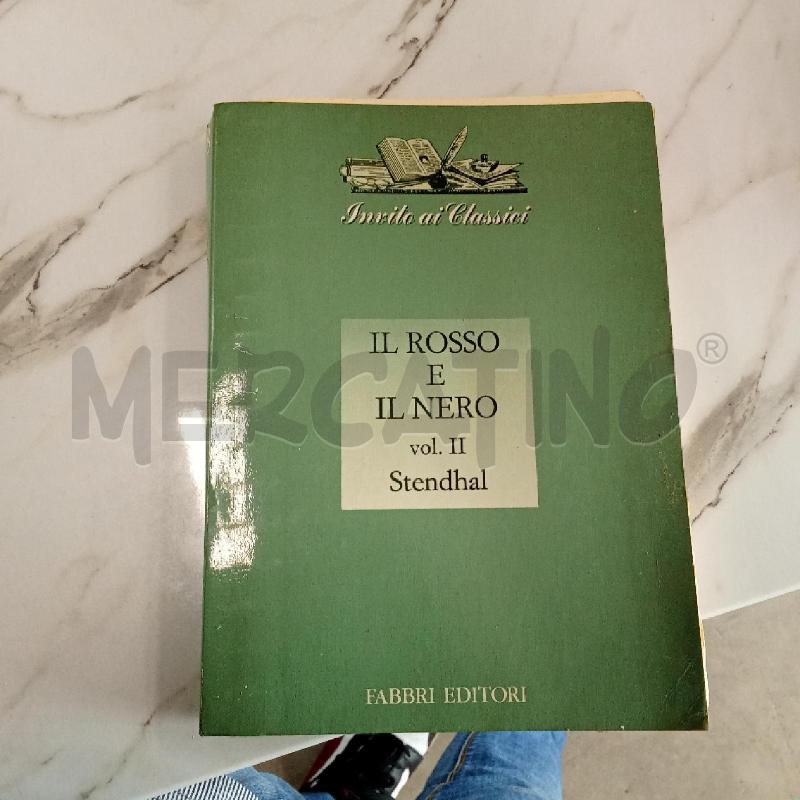IL ROSSO E IL NERO STENDHAL II VOL | Mercatino dell'Usato San giorgio del sannio 1