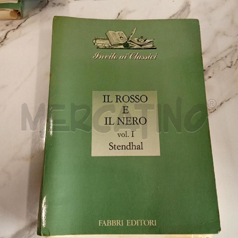 IL ROSSO E IL NERO STENDHAL I VOL | Mercatino dell'Usato San giorgio del sannio 1