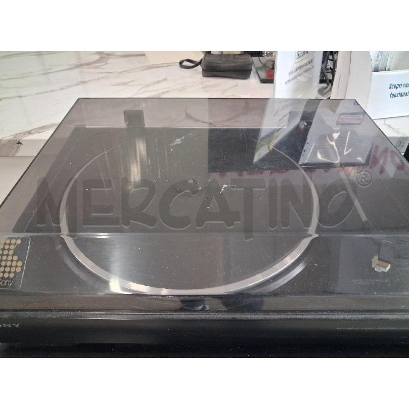 IMPIANTO AUDIO SONY GIRADISCHI + AMPLIFICATORE + STEREO + PIASTRA  | Mercatino dell'Usato San giorgio del sannio 1