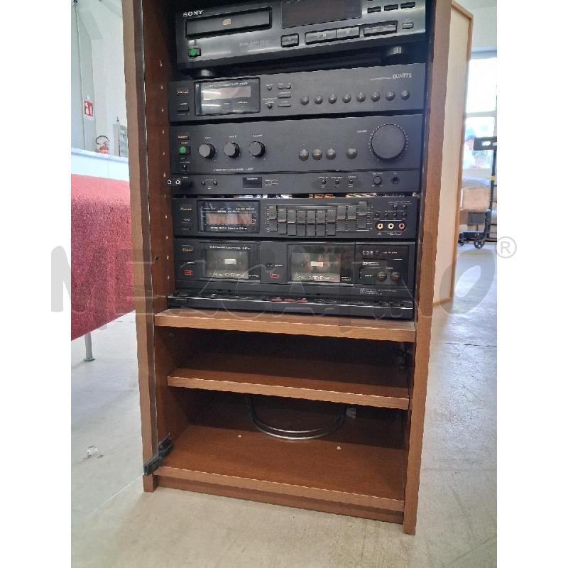 IMPIANTO HI-FI SANSUI CON MOBILETTO LEGNO  | Mercatino dell'Usato San giorgio del sannio 4