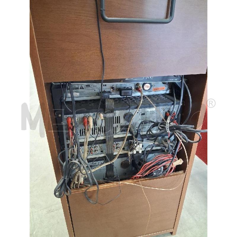 IMPIANTO HI-FI SANSUI CON MOBILETTO LEGNO  | Mercatino dell'Usato San giorgio del sannio 5