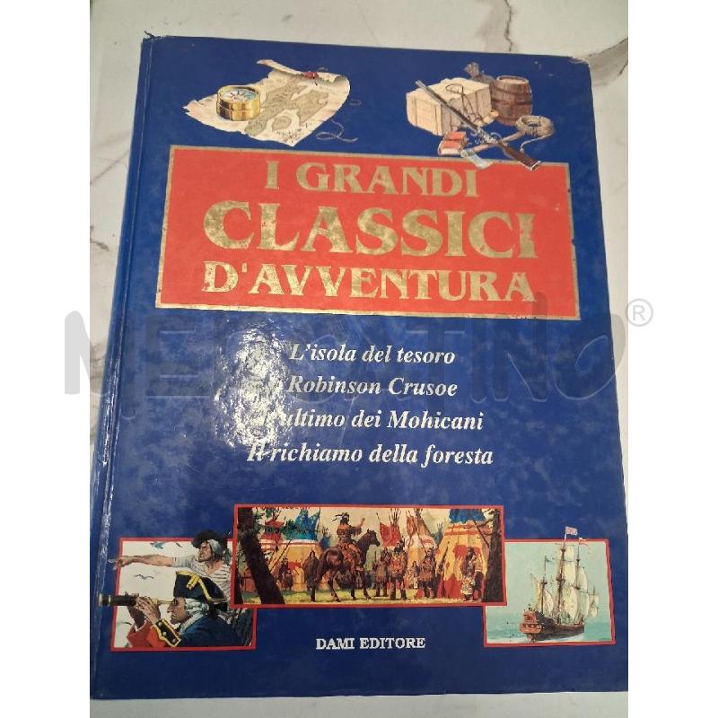 I GRANDI CLASSICI D'AVVENTURA DAMI EDITORE | Mercatino dell'Usato San giorgio del sannio 1