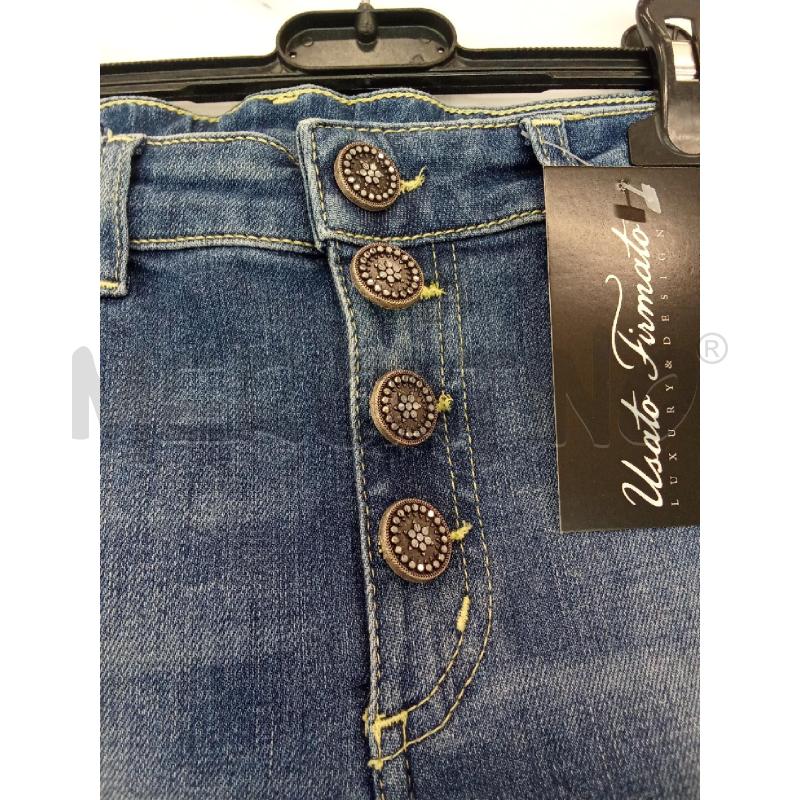 JEANS BAMBINA DONDUP BOTTONI GIOIELLO MONROE  | Mercatino dell'Usato San giorgio del sannio 2
