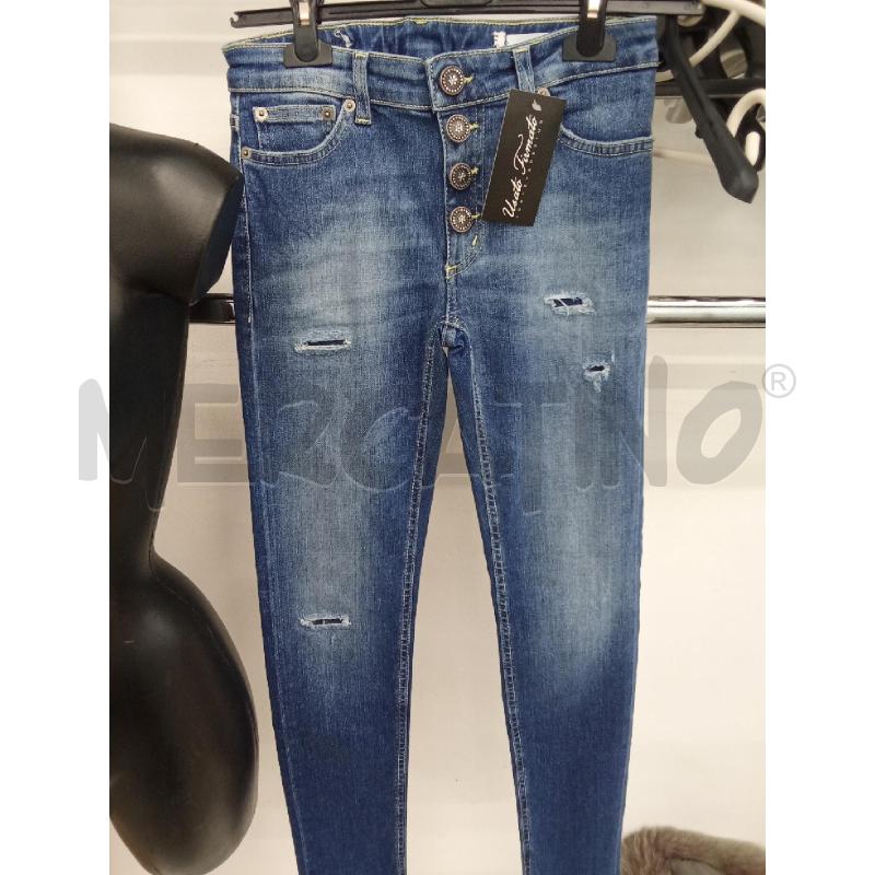 JEANS BAMBINA DONDUP BOTTONI GIOIELLO MONROE  | Mercatino dell'Usato San giorgio del sannio 3