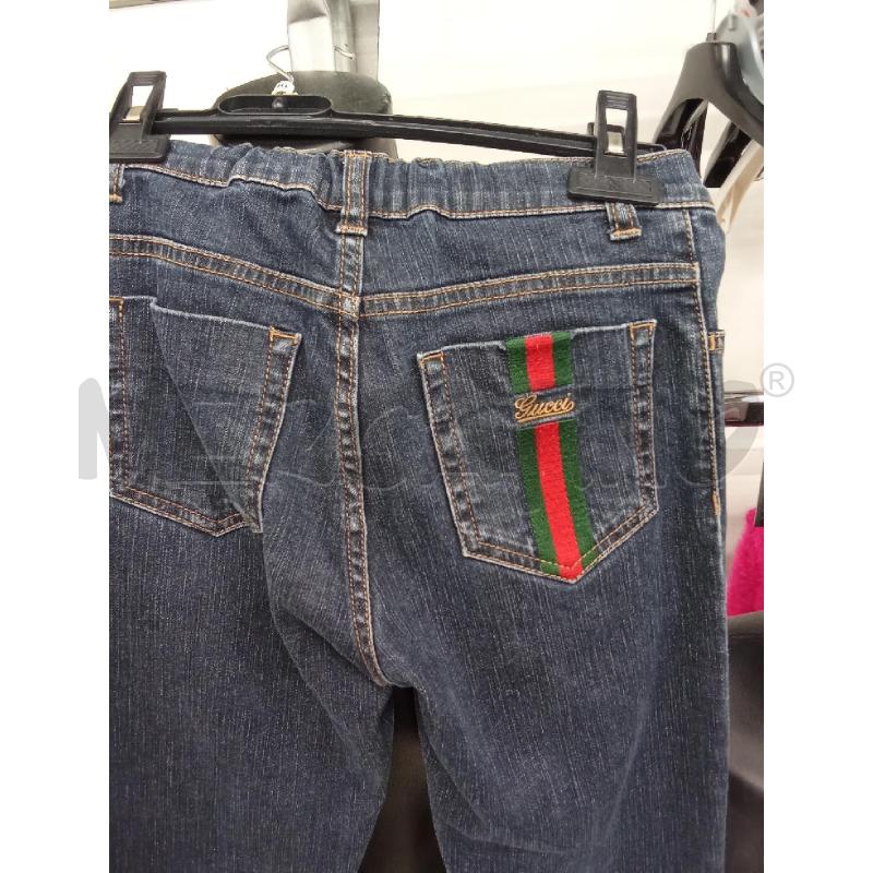 JEANS BAMBINA GUCCI COLORE SCURO  | Mercatino dell'Usato San giorgio del sannio 2