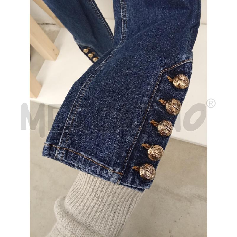 JEANS DONNA BLU BOTTONI ELISABETTA FRANCHI | Mercatino dell'Usato San giorgio del sannio 3