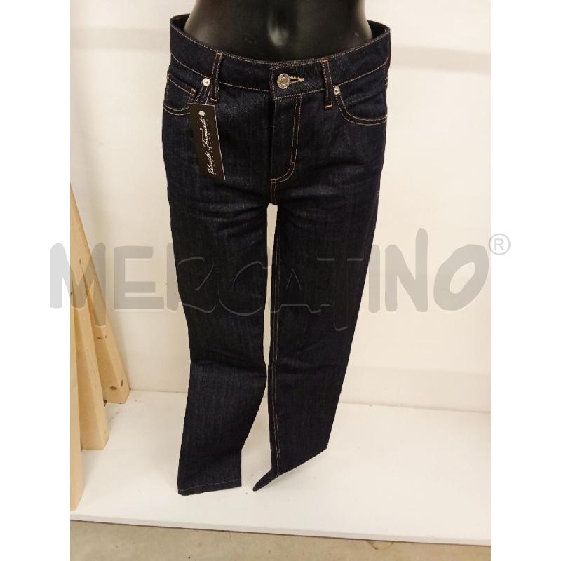 JEANS DONNA LACOSTE LAVAGGIO SCURO CUCITURE GIALLE | Mercatino dell'Usato San giorgio del sannio 1