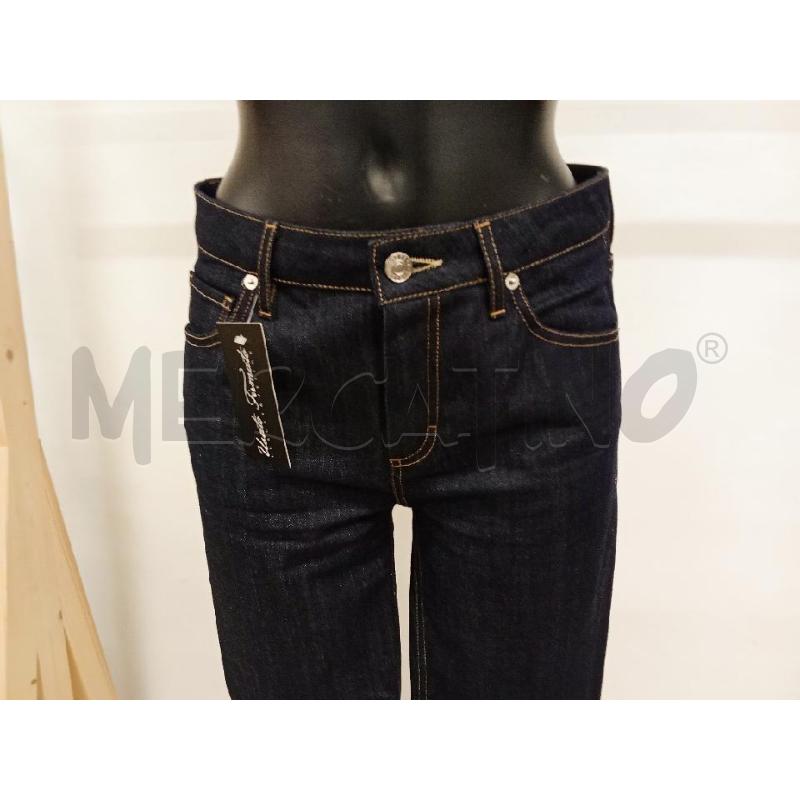 JEANS DONNA LACOSTE LAVAGGIO SCURO CUCITURE GIALLE | Mercatino dell'Usato San giorgio del sannio 2