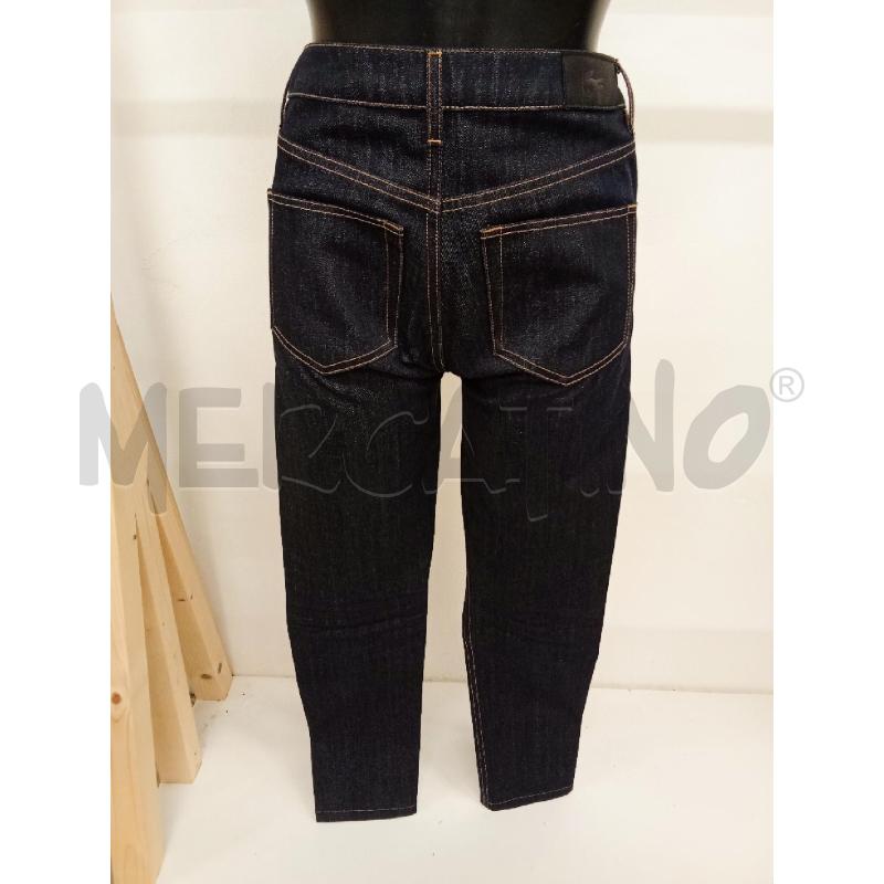 JEANS DONNA LACOSTE LAVAGGIO SCURO CUCITURE GIALLE | Mercatino dell'Usato San giorgio del sannio 3