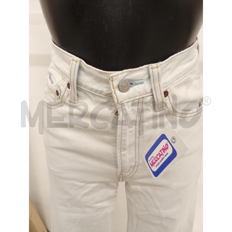 JEANS DONNA LEVIS RIBCAGE WIDE LEG CHIARO | Mercatino dell'Usato San giorgio del sannio 3