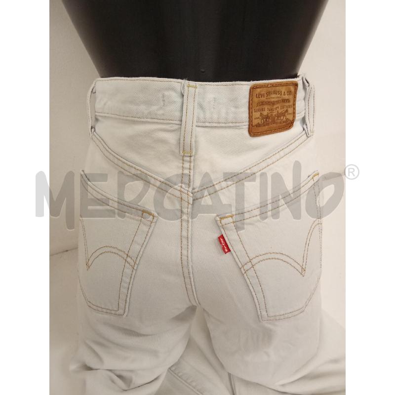 JEANS DONNA LEVIS RIBCAGE WIDE LEG CHIARO | Mercatino dell'Usato San giorgio del sannio 4