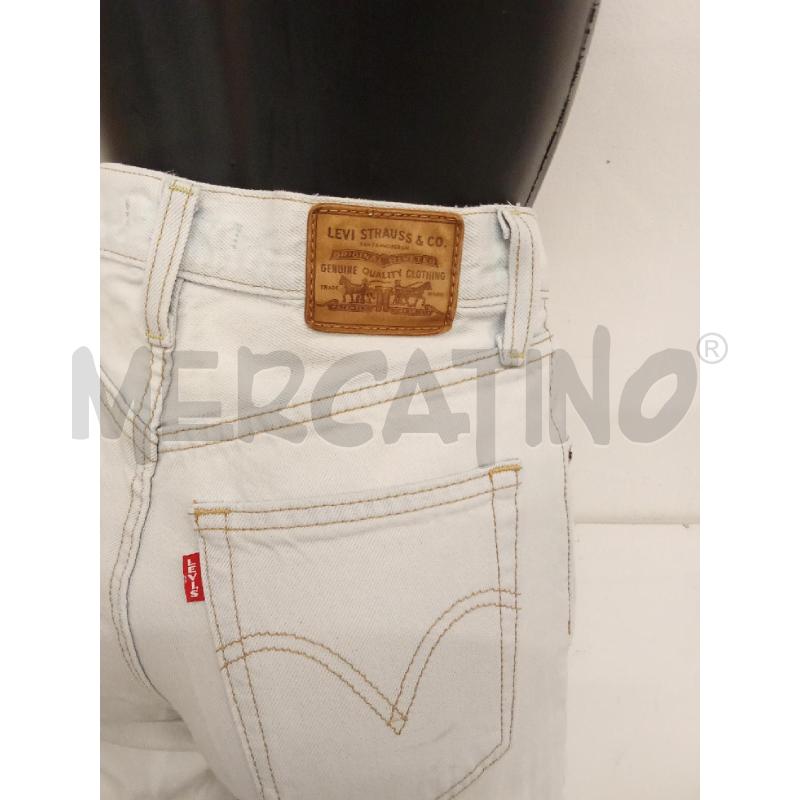 JEANS DONNA LEVIS RIBCAGE WIDE LEG CHIARO | Mercatino dell'Usato San giorgio del sannio 5