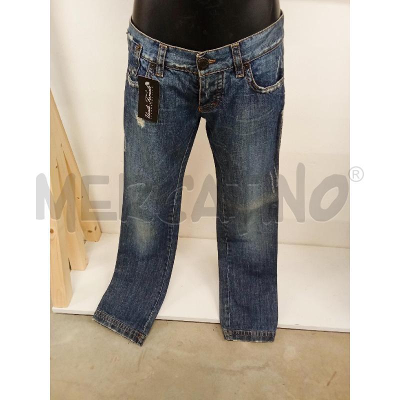 JEANS DONNA PINO LAVAGGIO CHIARO DET.STRAPPATO | Mercatino dell'Usato San giorgio del sannio 1