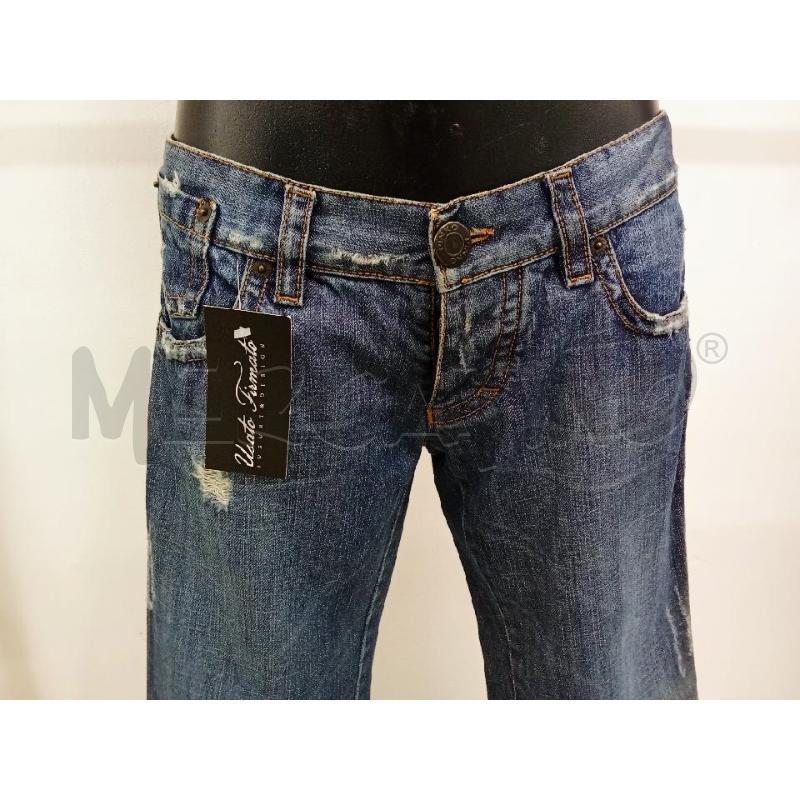 JEANS DONNA PINO LAVAGGIO CHIARO DET.STRAPPATO | Mercatino dell'Usato San giorgio del sannio 2