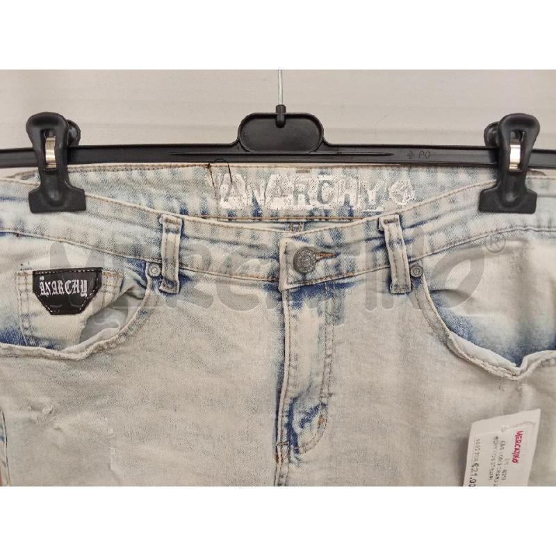 JEANS UOMO CHIARO ANARCHY CON STRAPPI | Mercatino dell'Usato San giorgio del sannio 2