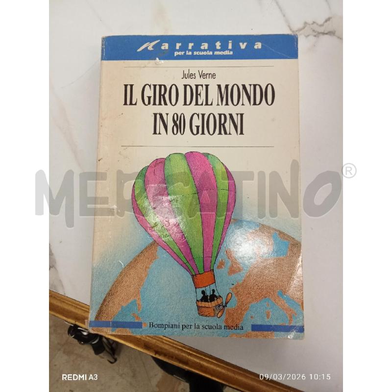 JULES EVRNE IL GIRO DEL MONDO IN 80GG | Mercatino dell'Usato San giorgio del sannio 1