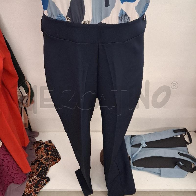 JUMPSUIT BLU FANTASIA AZZURRA GIALLA GEOMETRICA FRANCOMINA | Mercatino dell'Usato San giorgio del sannio 4