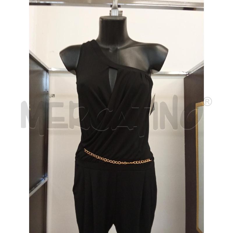 JUMPSUIT NERA MONOSPALLA ME & ME  | Mercatino dell'Usato San giorgio del sannio 2