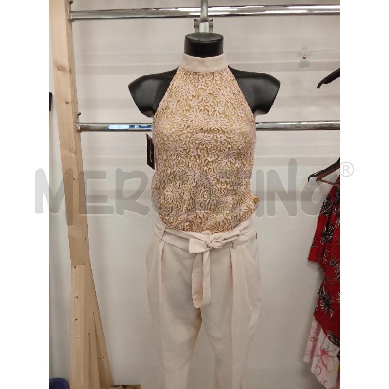 JUMPSUIT ROSA INS RICAMATO PINKO | Mercatino dell'Usato San giorgio del sannio 1