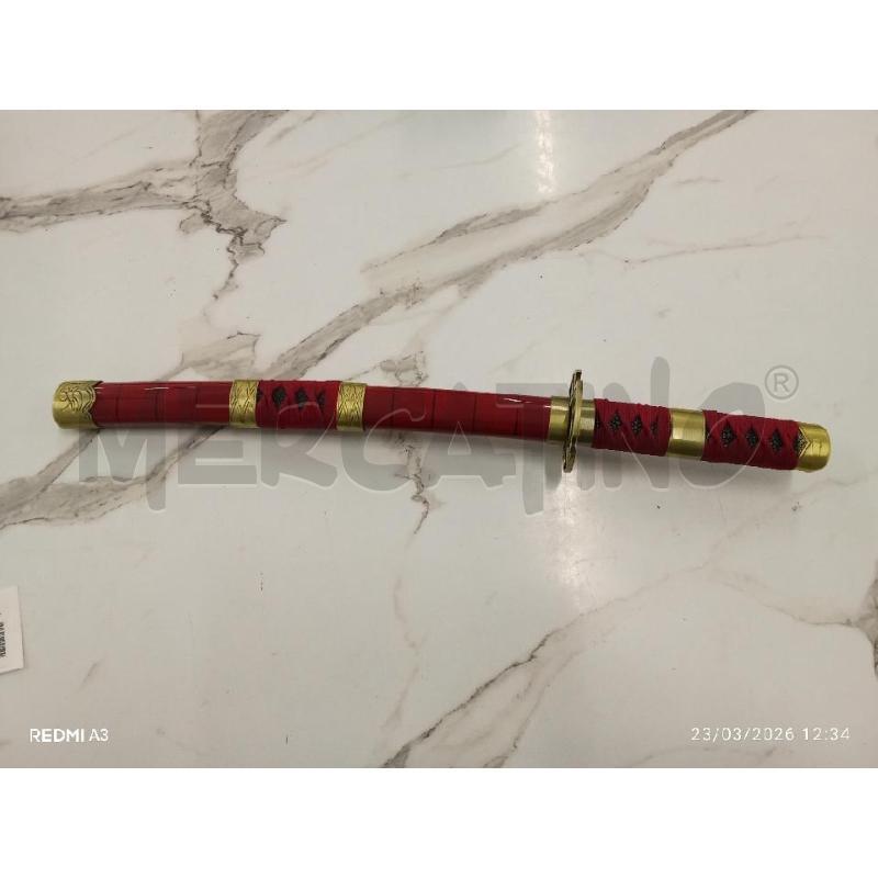 KATANA ORNAMENTALE ROSSA | Mercatino dell'Usato San giorgio del sannio 1